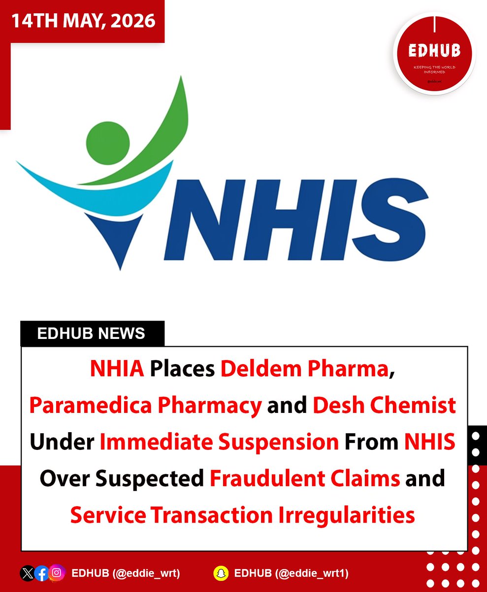 NHIA Suspends 3 Pharmacies Over Suspected Fraud in Ghana