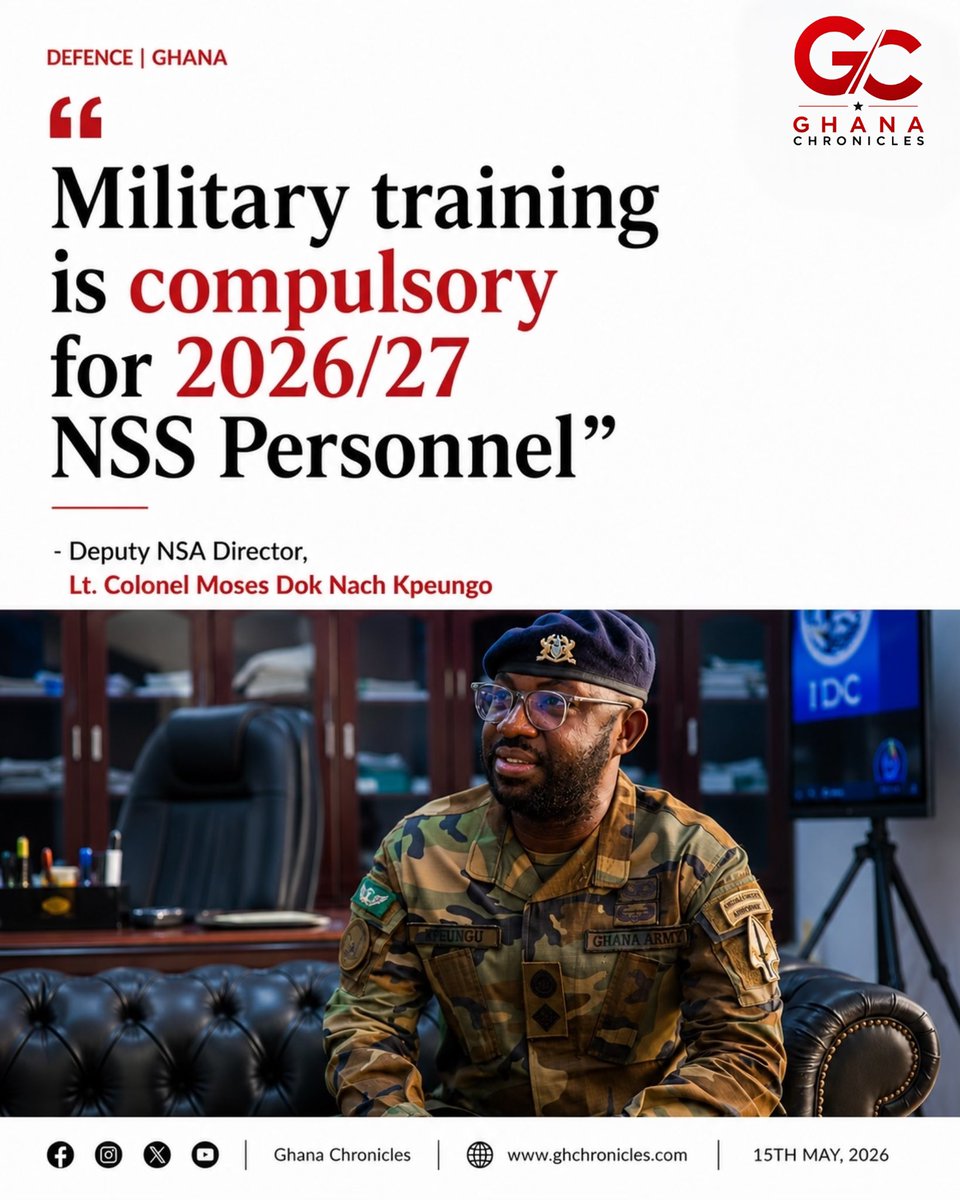 NSS 2026/27 Personnel Face Compulsory Military Training