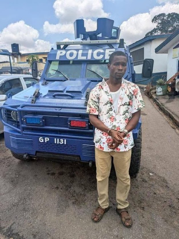 One Month Jail for Attempted Police Vehicle Theft in Ashanti