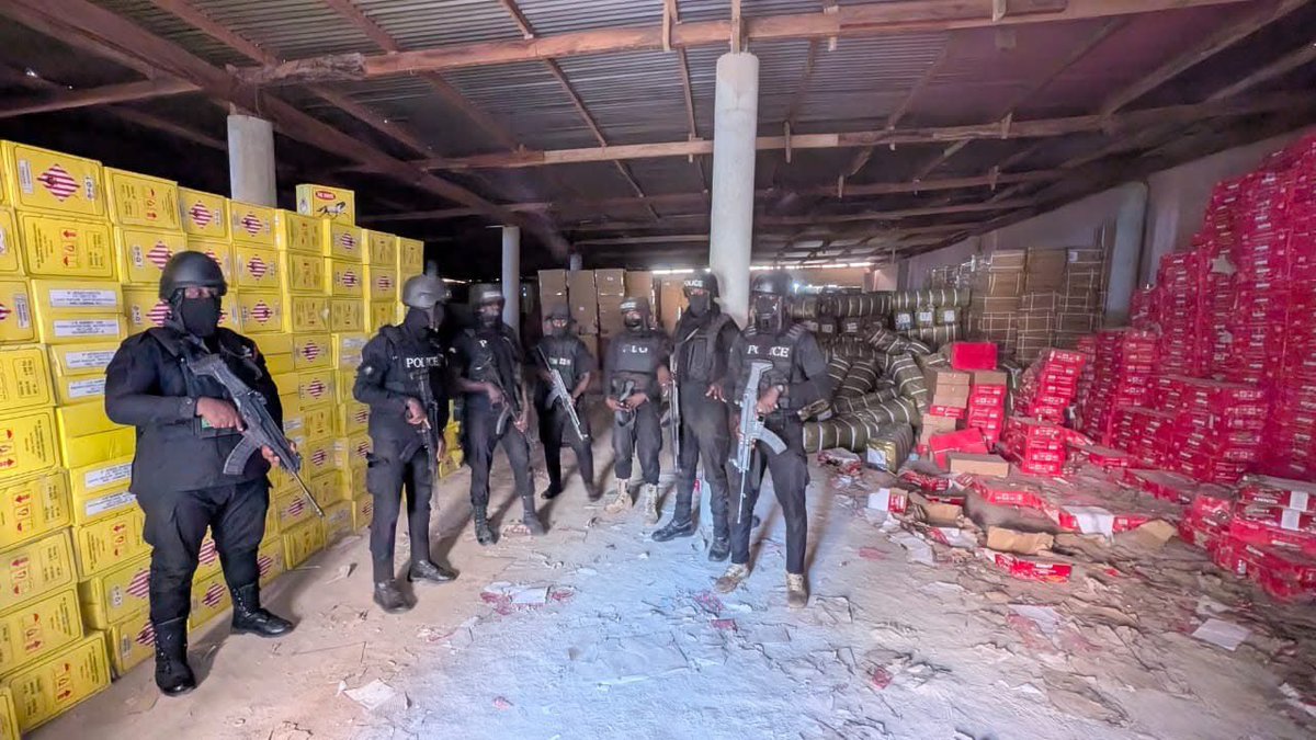 Police Seize 500 Cartons of Tramadol in Widana, Upper East Region