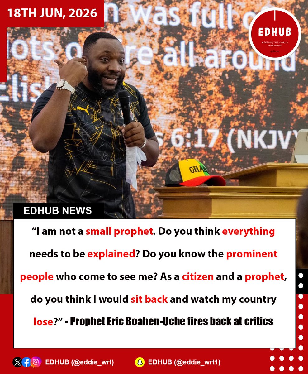 Prophet Defends Actions Amidst Public Scrutiny Over 'National Loss'