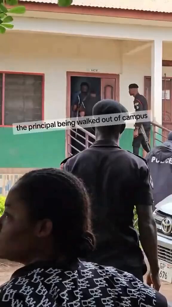 Protesting Nurses Cheer Principal's Removal from Krobo Nursing College