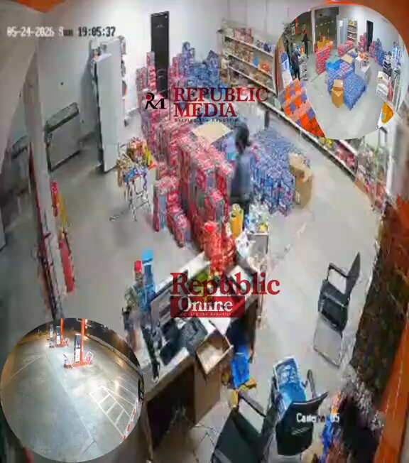 Robbers Raid GOIL Station at Nsawam-Okanta, CCTV Captures Fearful Attack