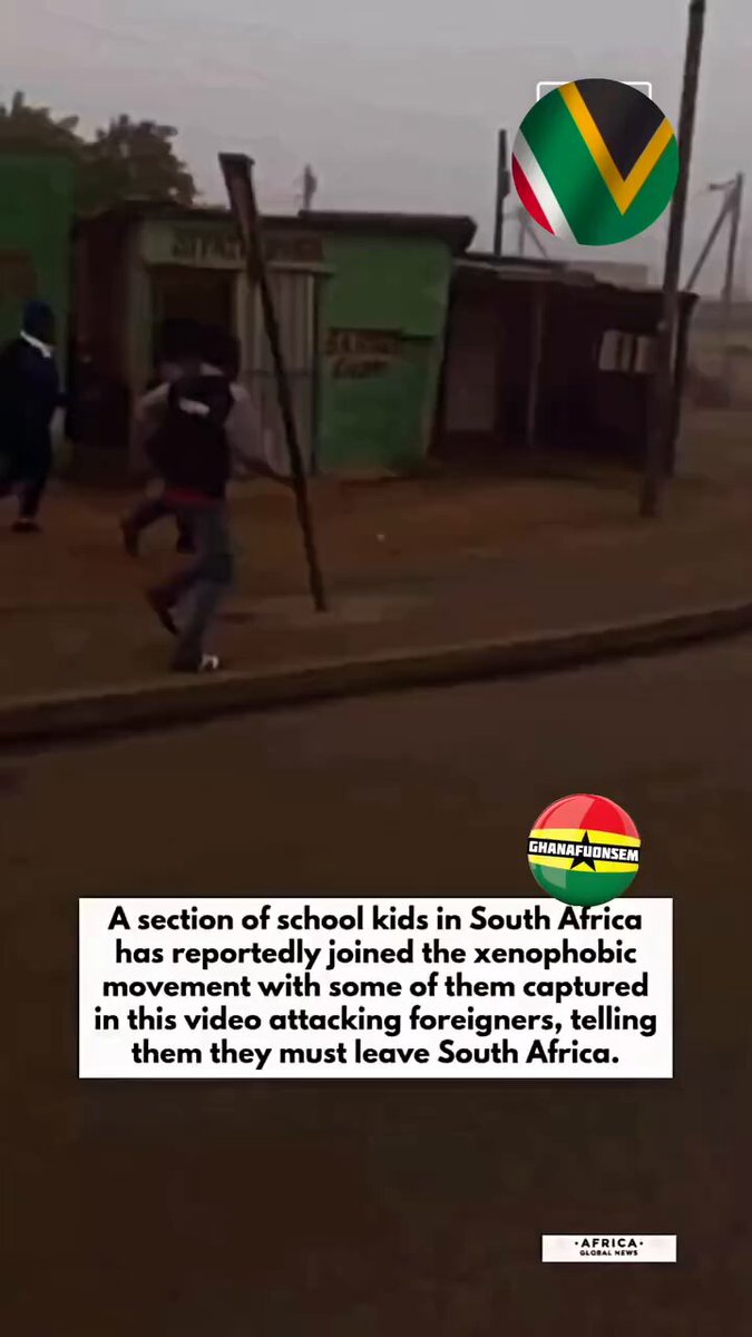 School Children Involved in Xenophobic Attacks in South Africa