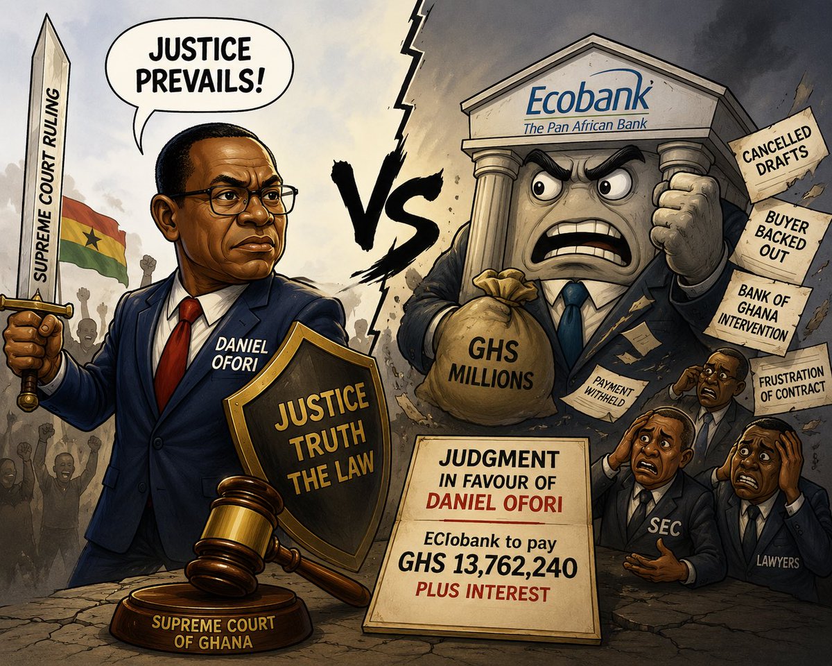 Supreme Court Rules GHS 13 Million Case: Stock Deal Dispute Settled